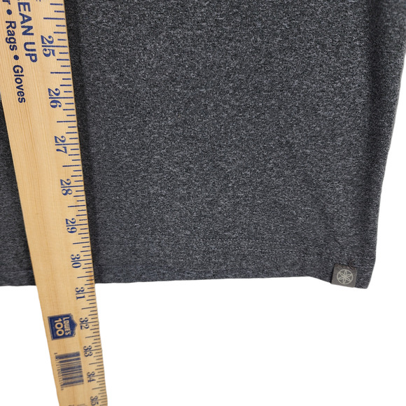 GAIAM Mens Pullover Sweatshirt sz XL Gray 1/4 Button Soft Loungewear Athleisure - Picture 11 of 11